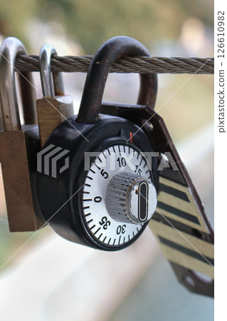 Combination lock 126610982