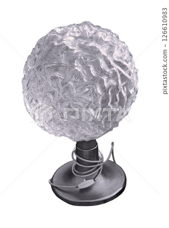 Crystal ball lamp 126610983