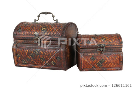 Decorative wooden crates Decorative wooden crates 126611161