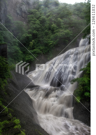 Fukuroda Falls with increased water volume Fukuroda Falls with increased water volume 126611832