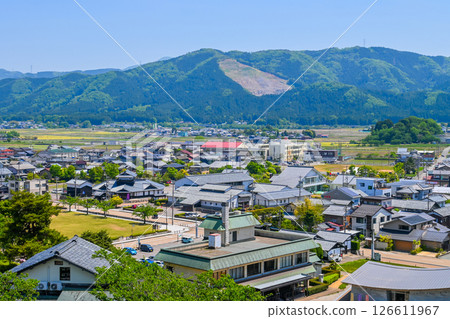 從丸岡城塔上眺望城鎮 126611967
