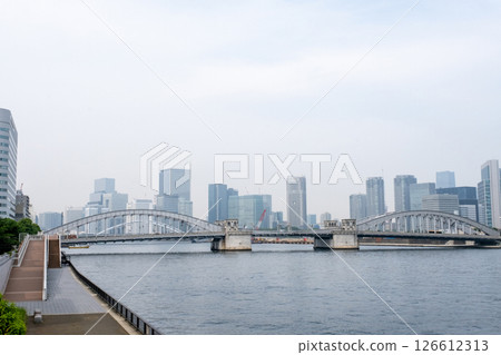 Scenery of Tokachidoki Bridge on the Sumida River Terrace 126612313
