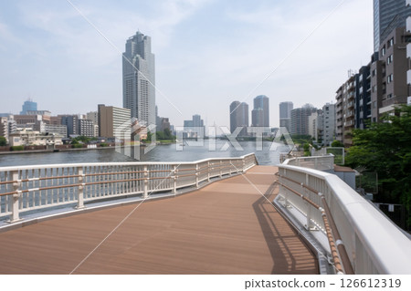 隅田川露台的風景 隅田川露台的風景 126612319
