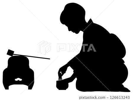 Female tea master 126613243