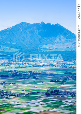 從大觀峰看阿蘇盆地 126613317