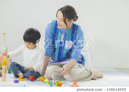 托兒所和男托兒所教師 托兒所和男托兒所教師 126614050