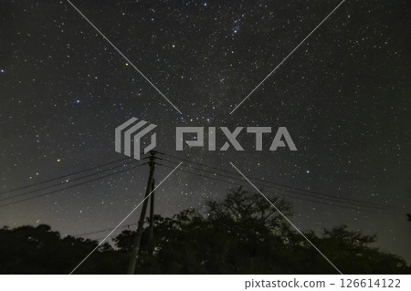 秋日星空：仙后座和北銀河 126614122