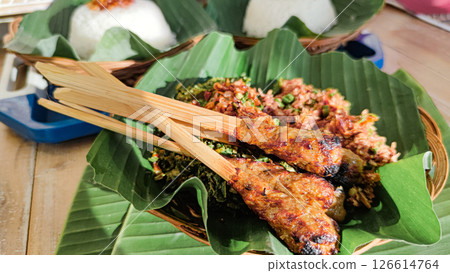 Delicious local food from Bali! Sate 126614764