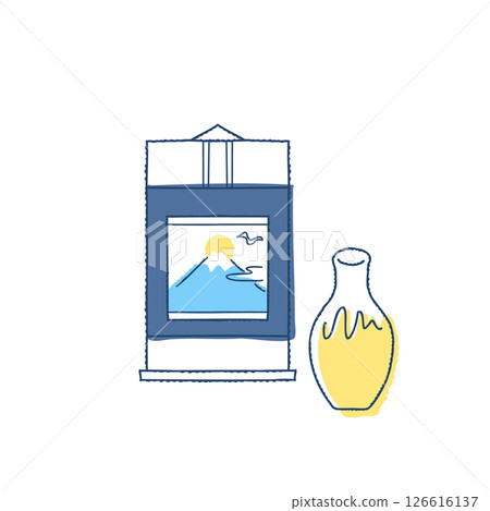 Scroll and Vase Scroll and Vase 126616137