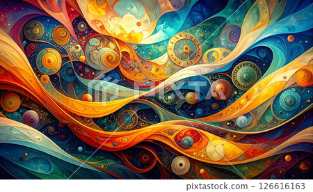 The shape of a concept swallowed up by the waves of time 126616163