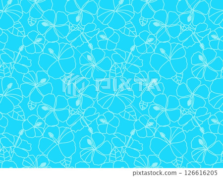 Hibiscus background D-1' Hibiscus background D-1' 126616205