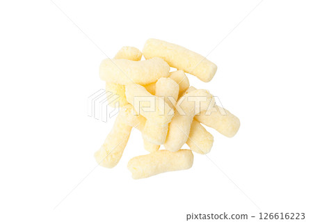 PNG, Many corn sticks, isolated on white background, top view PNG, Many corn sticks, isolated on white background, top view 126616223