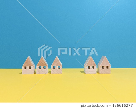 Townscape/Miniature residential area 126616277