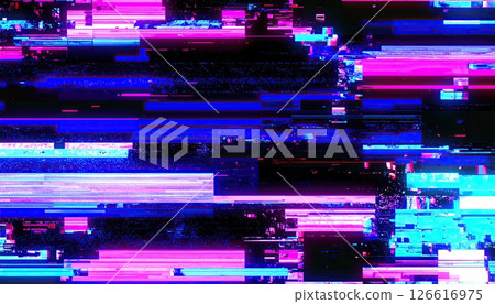 《AI影像》數位雜訊背景素材 126616975