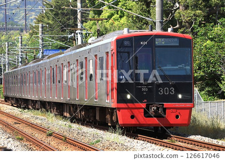 [JR Kyushu] 303 Series Rapid Train (Chikuhi Line: Imajuku - Shimoyamato) 126617046
