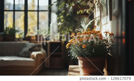 Floral background material (Generative AI) Floral background material (Generative AI) 126617079