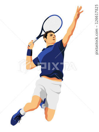 網球選手 126617825