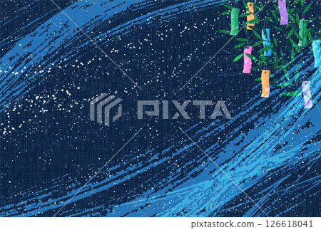 Tanabata summer strips background 126618041