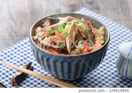Dried bonito rice 126618940