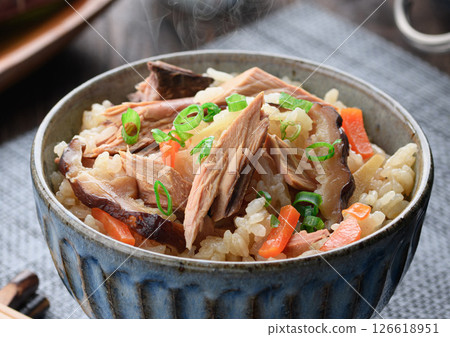 Dried bonito rice Dried bonito rice 126618951