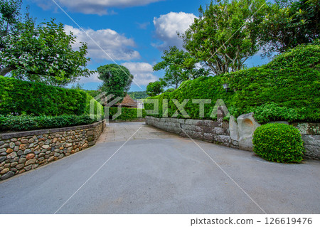 Samurai residence street of knowledge 126619476
