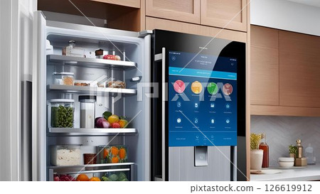 Smart refrigerator Smart refrigerator 126619912