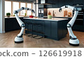 The fully automated kitchen of the future 126619918
