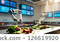 The fully automated kitchen of the future 126619920