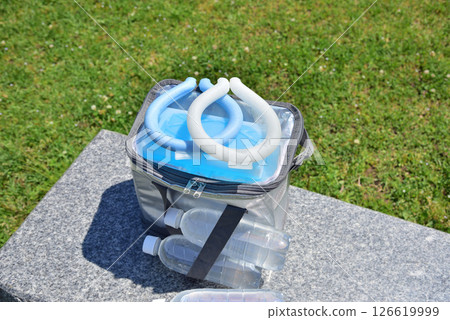 Heat stroke prevention goods, neck coolers, hydration, heat stroke prevention goods, hot weather prevention goods, midsummer day prevention goods 126619999