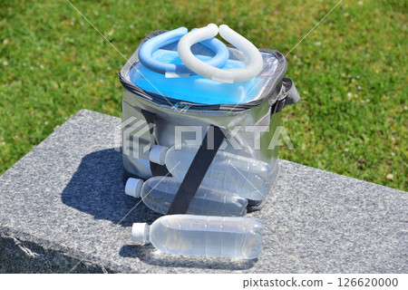 Heat stroke prevention goods, neck coolers, hydration, heat stroke prevention goods, hot weather prevention goods, midsummer day prevention goods 126620000