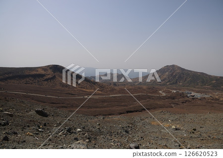 March 25 2025 Expansive Rocky Landscape Under Clear Sky and Open Surroundings, Japan 126620523