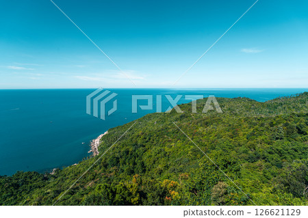 Sea view from the island,Bottle Beach Viewpoint, Koh Phangan 126621129