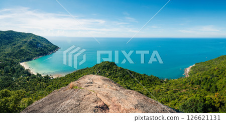 Sea view from the island,Bottle Beach Viewpoint, Koh Phangan Sea view from the island,Bottle Beach Viewpoint, Koh Phangan 126621131