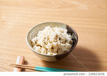 Mung bean rice 126621636