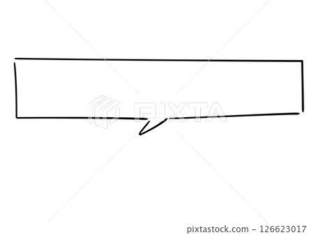 手寫風格對話泡泡 手寫風格對話泡泡 126623017