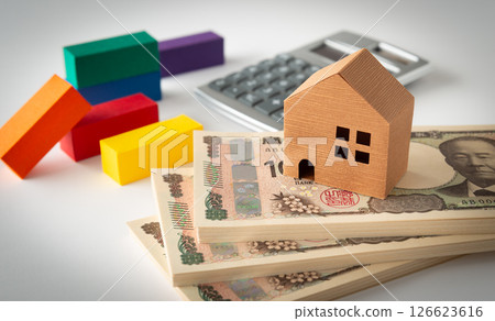 Real estate purchase rental management savings detached house Real estate purchase rental management savings detached house 126623616