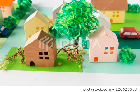 Trees from the neighbor's house crossing the border. Branches from the neighbor's tree that have crossed the border. Branches that extend beyond the property line. Trees from the neighbor's house crossing the border. Branches from the neighbor's tree that have crossed the border. Branches that extend beyond the property line. 126623618