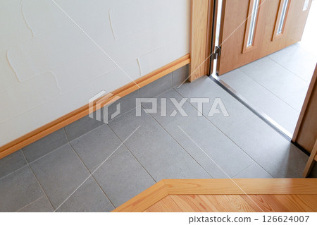 Bright entrance hall with a dirt floor (open) Bright entrance hall with a dirt floor (open) 126624007