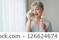 老年女性補水防暑材料 126624674