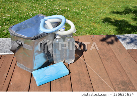 防暑用品、頸部冷卻器、補水、防暑用品、防暑用品、盛夏預防用品 126625654