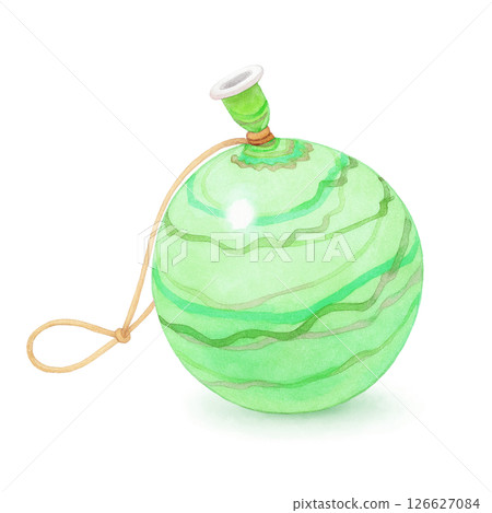 Yoyo釣魚插畫水彩 126627084