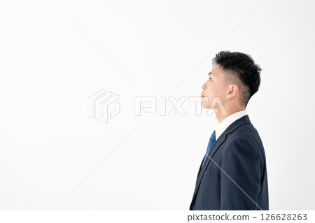 Young man business profile 126628263