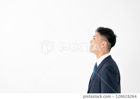 Young man business profile 126628264