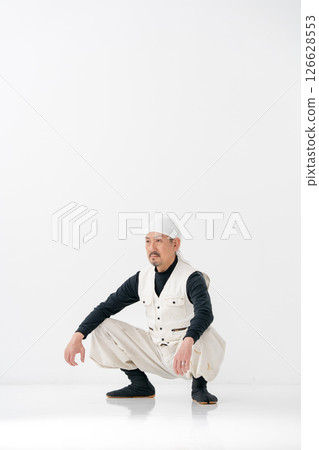 工匠, Nikkapokka, 肖像, 蹲著 126628553