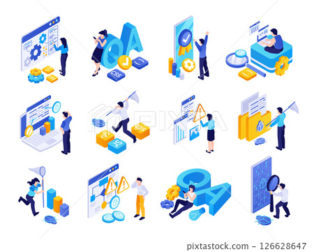 QA Isometric Original Set 126628647