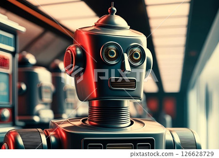 復古機器人 復古機器人 126628729