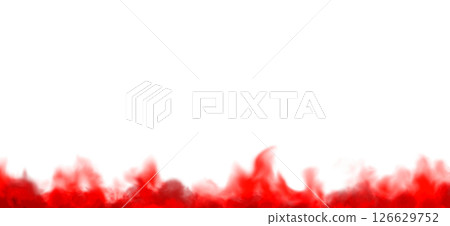 鮮紅色火焰狀邊框,透明背景,19.5:9 鮮紅色火焰狀邊框,透明背景,19.5:9 126629752