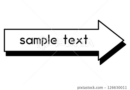 Pop frame vector illustration monochrome decoration frame Pop frame vector illustration monochrome decoration frame 126630011