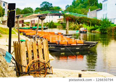Coulon village in France Coulon village in France 126630794