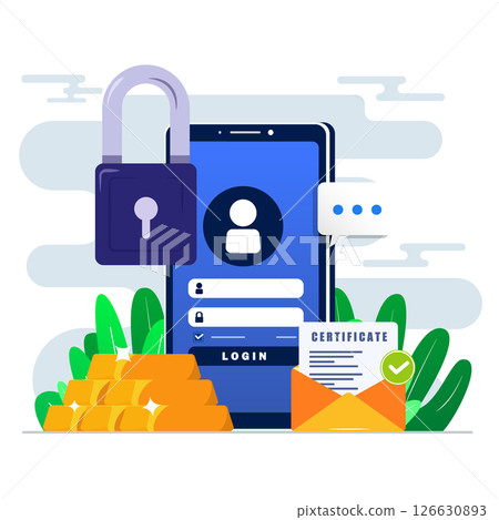 Secure Login for Property Investment 126630893